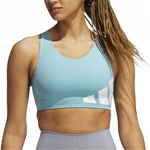 Adidas Ultimate High Support Logo Sports Bra